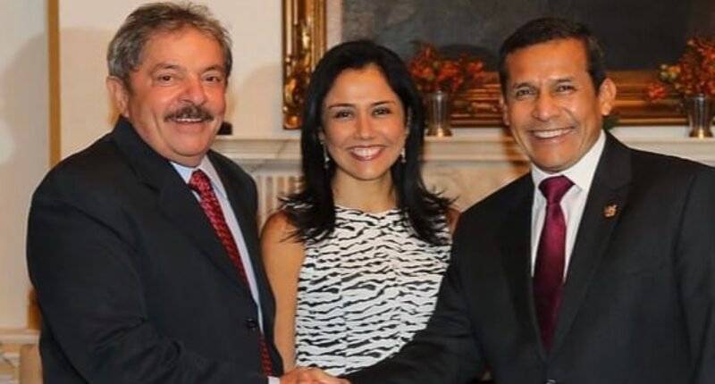 Lula, Nadine Heredia e Ollanta Humala