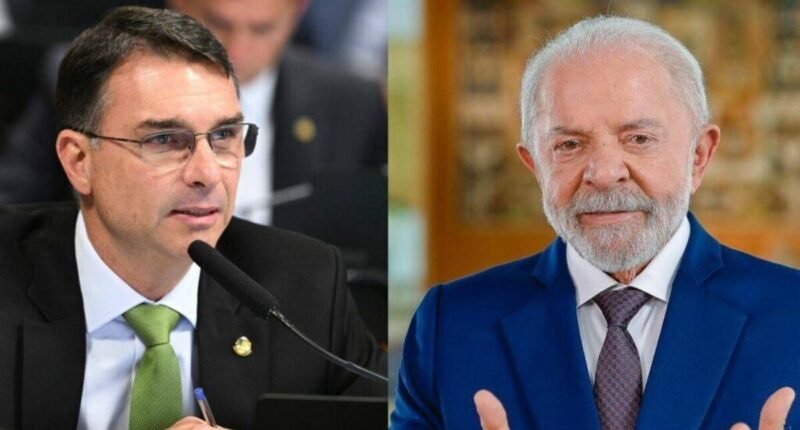 Flávio Bolsonaro abre vantagem de mais de 5 pontos sobre Lula no segundo turno, aponta pesquisa Futura/Apex